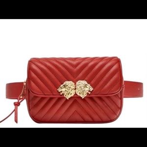 Zara Red Lion Crossbody Bag